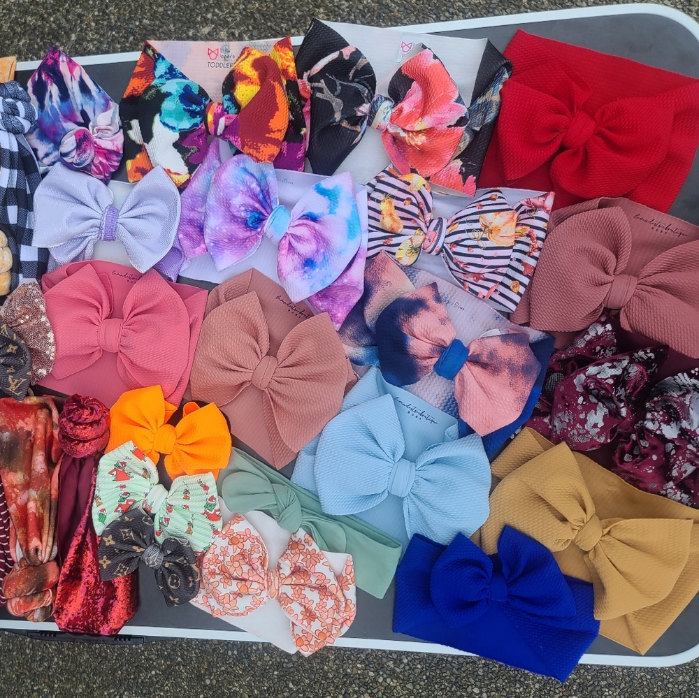 75+ Baby and Toddler Sized Bows and Knots